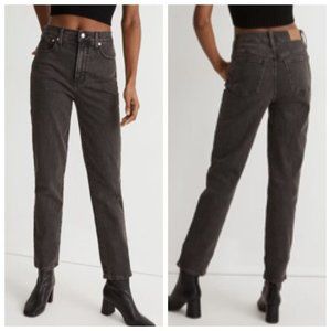 Madewell The Petite Perfect Vintage Jean in Lunar Wash Black High Rise Size 24P